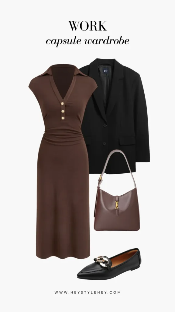 work capsule wardrobe outfit ideas