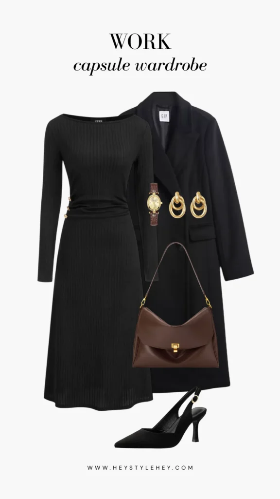 work capsule wardrobe outfit ideas