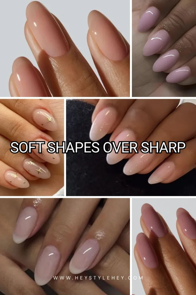 2026 nail trend: oval shape