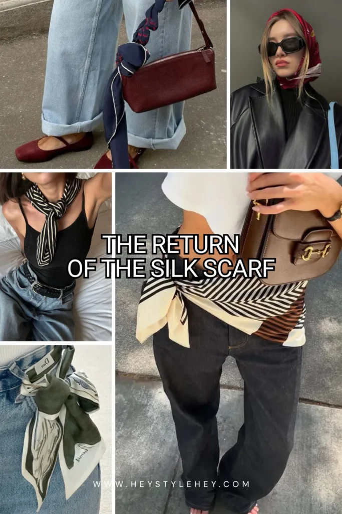 spring 2026 fashion trend: scarf