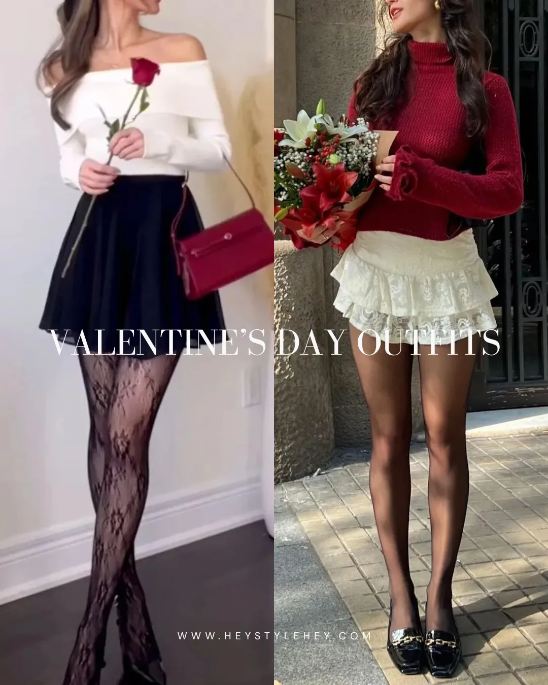 25+ Flirty Valentine’s Day Outfits for Every Style and Mood