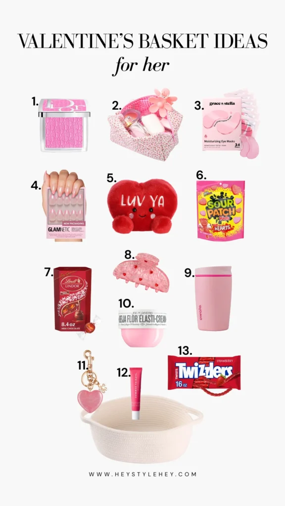 valentine's gift basket ideas for her