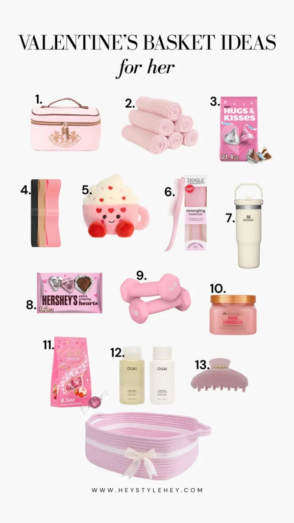 valentine's gift basket ideas for her