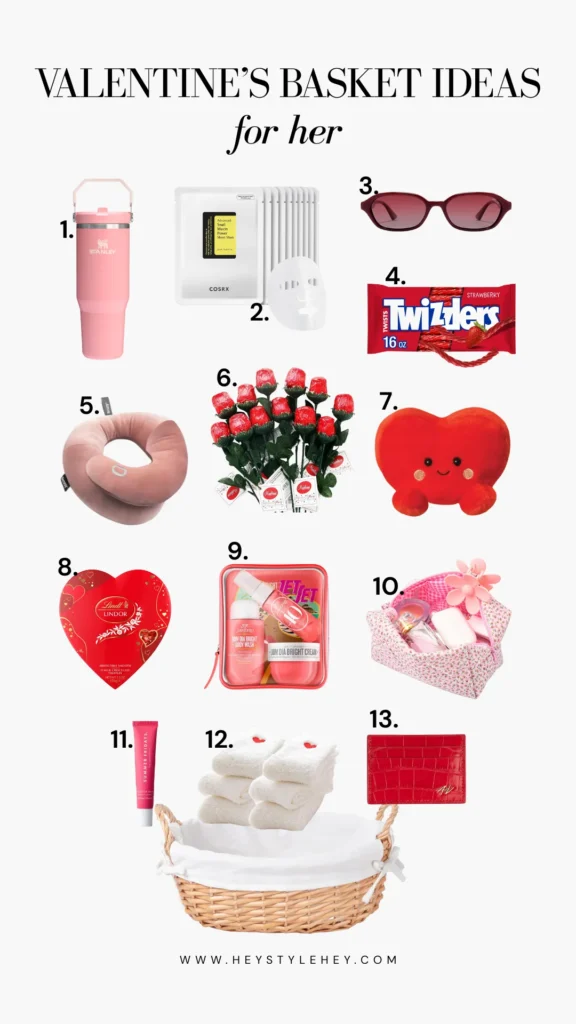 valentine's gift basket ideas for her