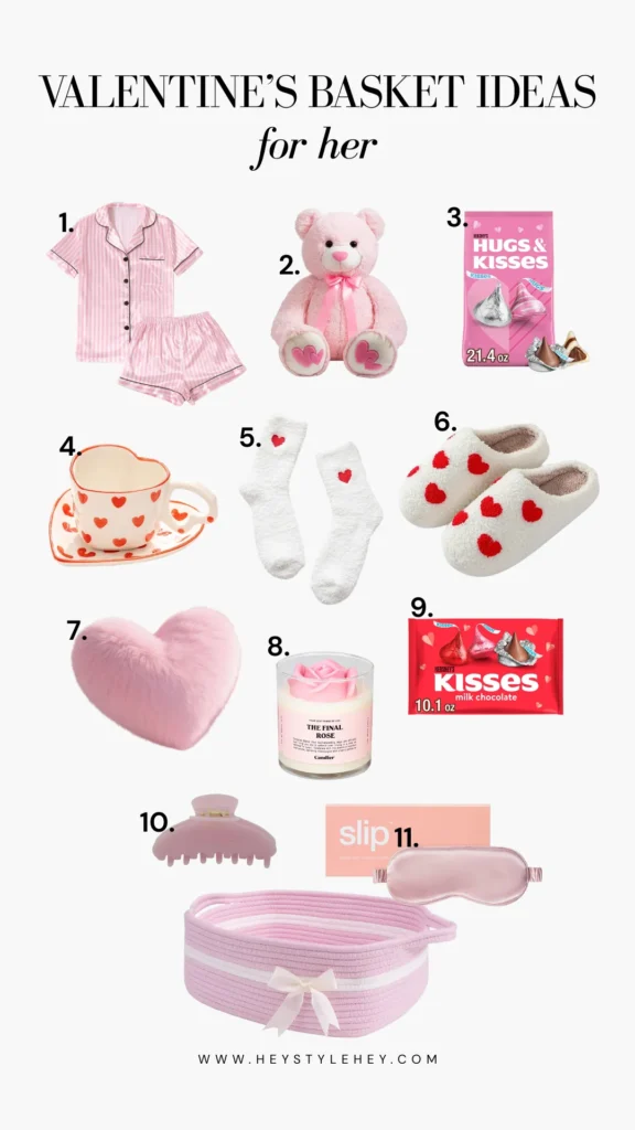 valentine's gift basket ideas for her