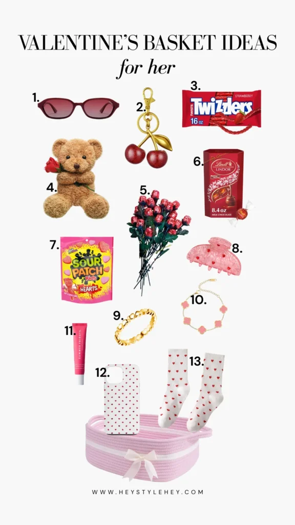 valentine's gift basket ideas for her