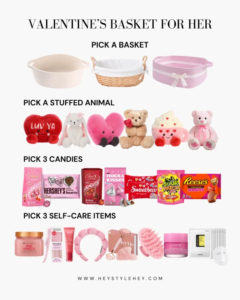 valentine's gift basket ideas for her