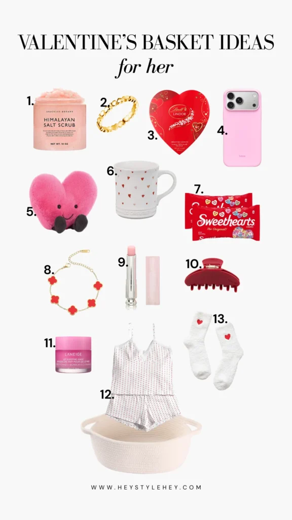 valentine's gift basket ideas for her