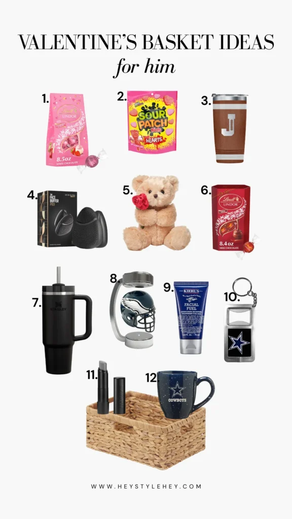 valentine's gift basket ideas for him