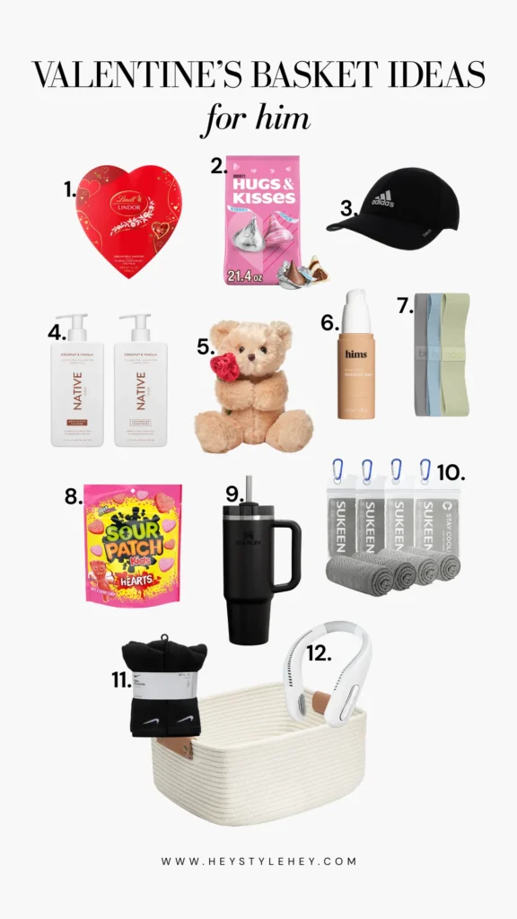 valentine's gift basket ideas for him