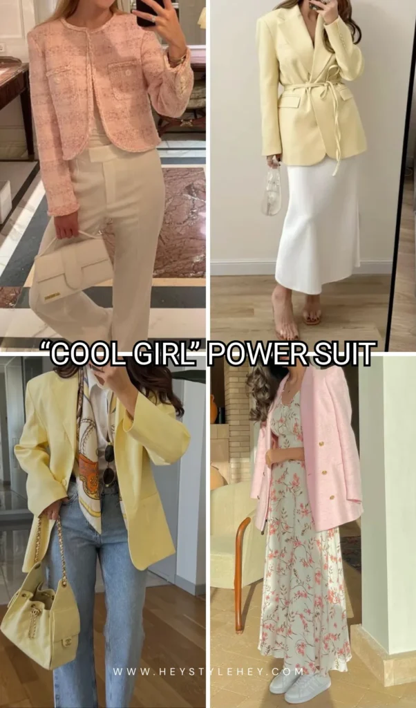 easter church outfits - power suit