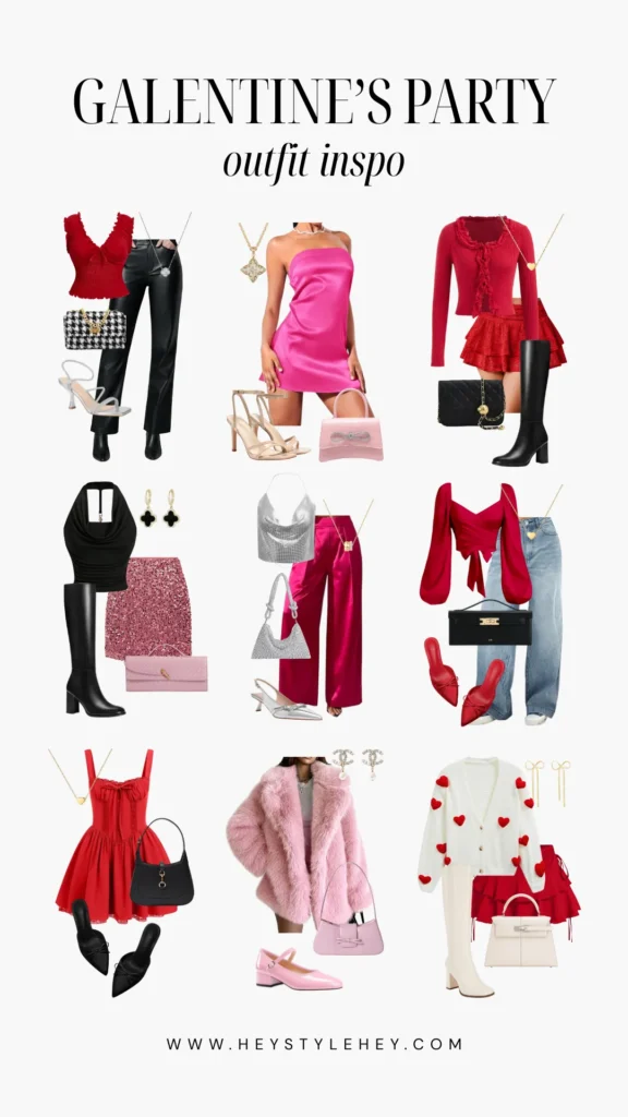 galentines party outfit ideas