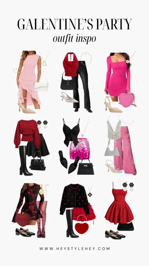galentines party outfit ideas