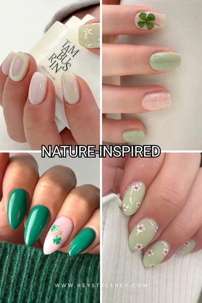 march nails - nature- inspired