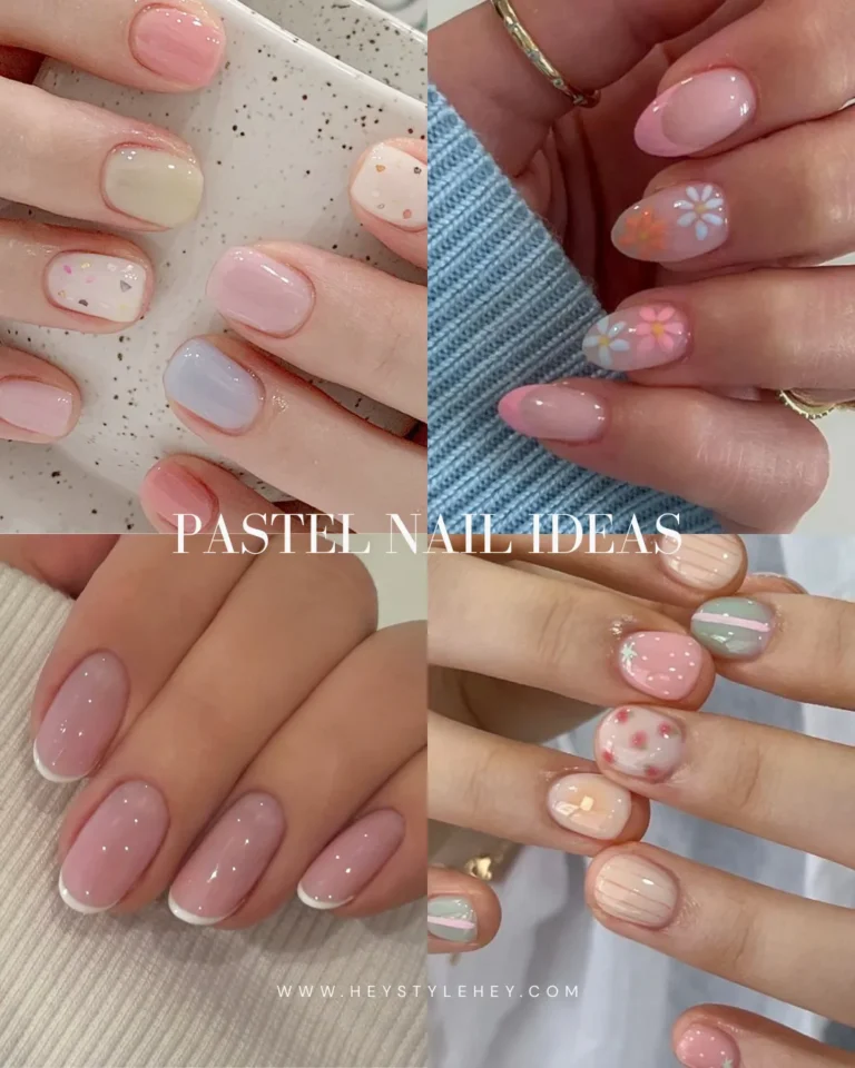 pastel nails