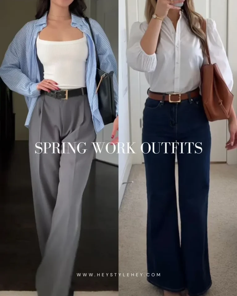 spring work outfits