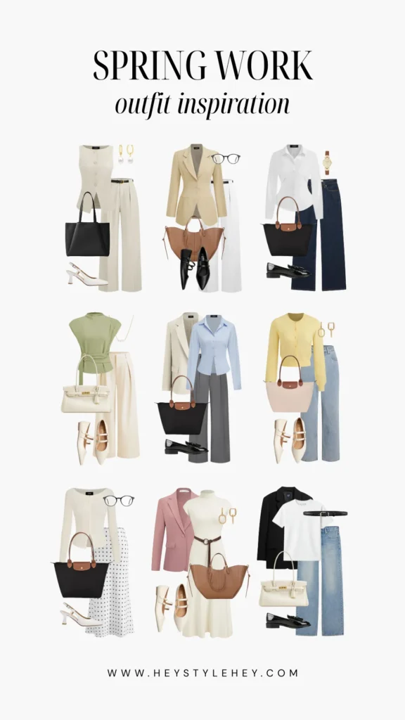 spring work outfits