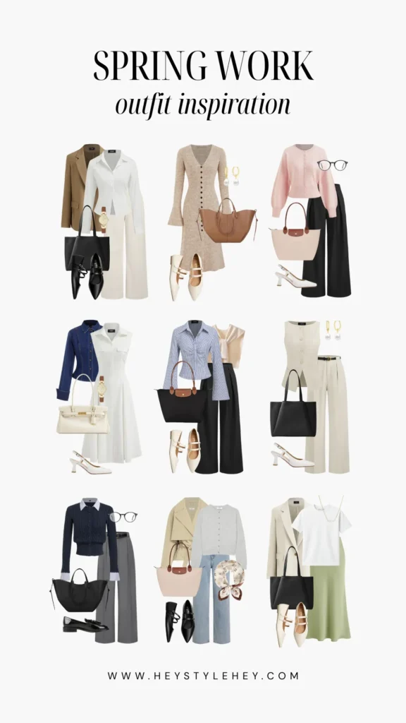 spring work outfits