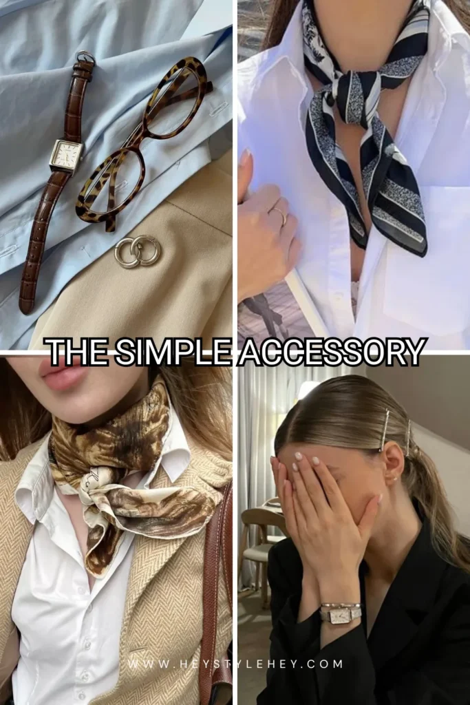 spring work outfits - accessories