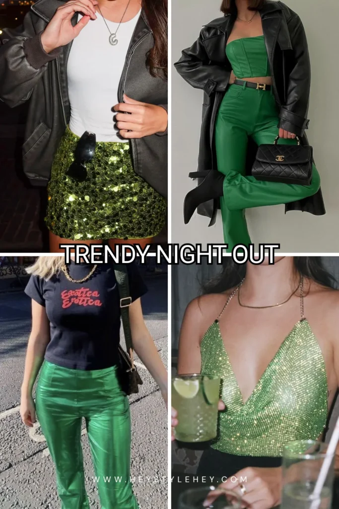 st. patricks day outfits - trendy night out