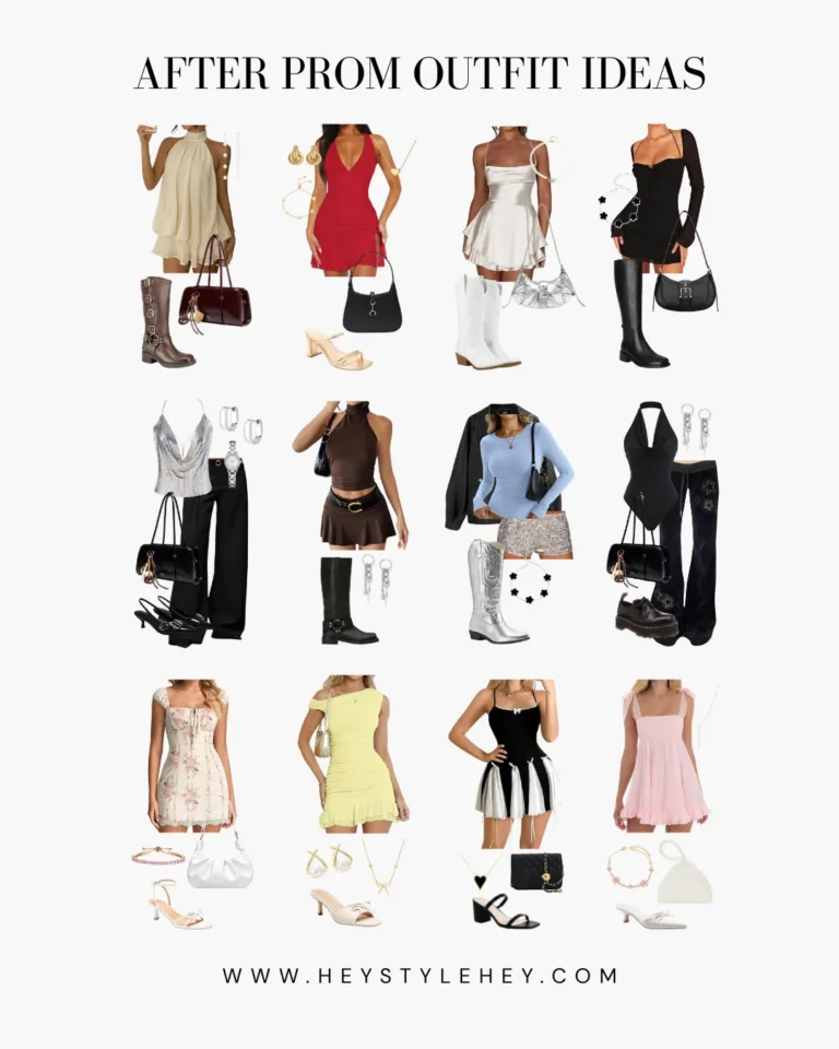 after prom outfit ideas