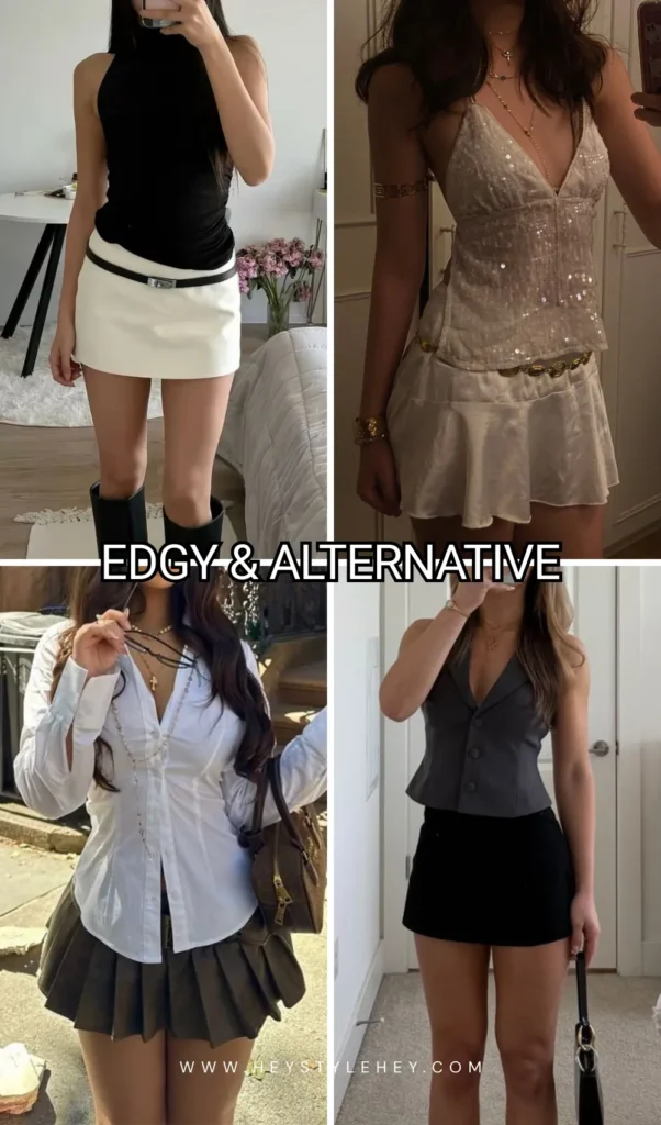 after prom outfit ideas - edgy