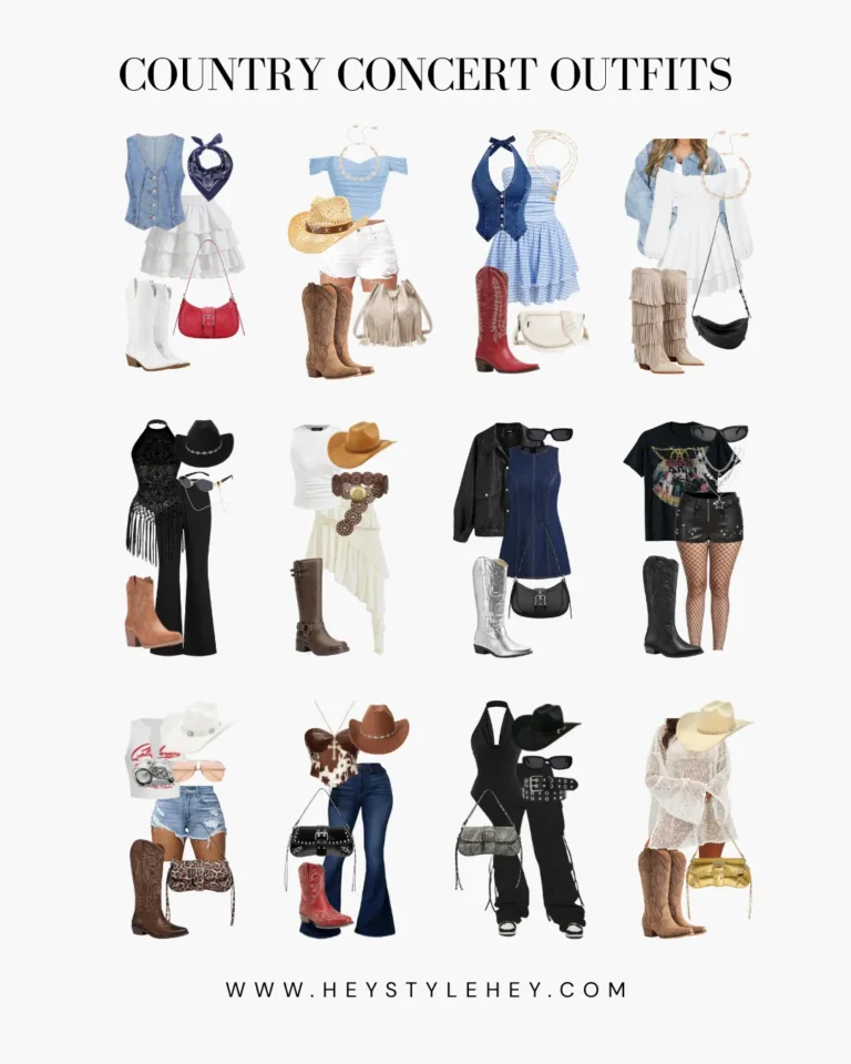 country concert outfit ideas