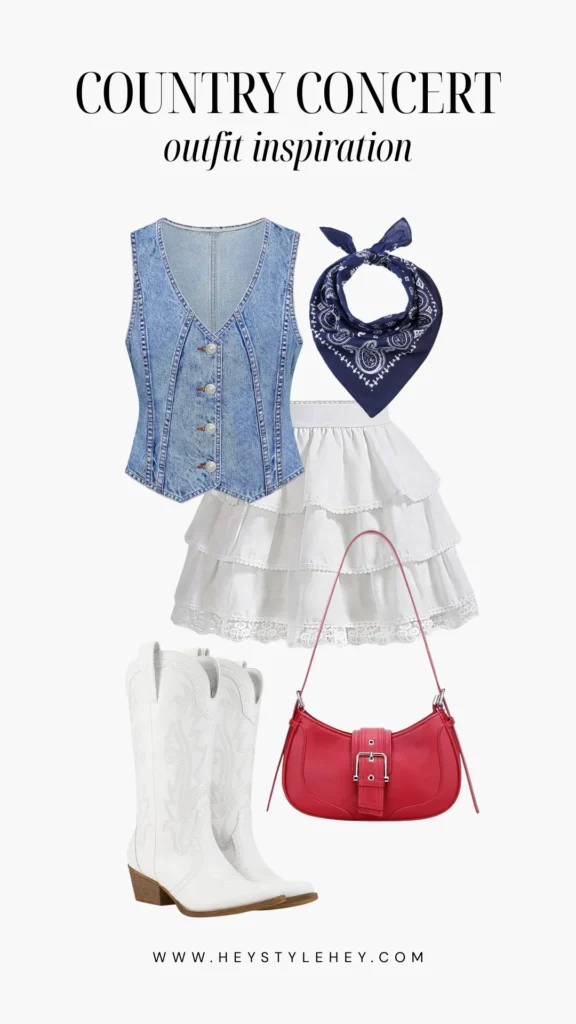 country concert outfit ideas