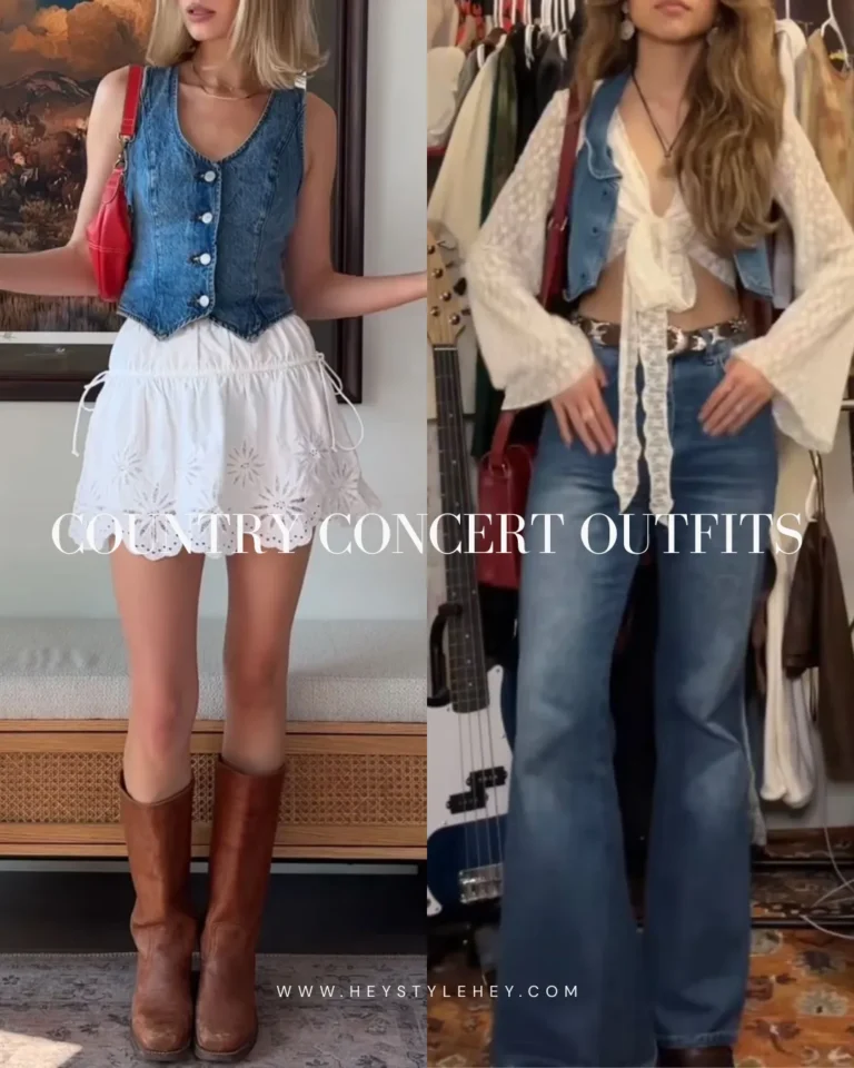 country concert outfit ideas