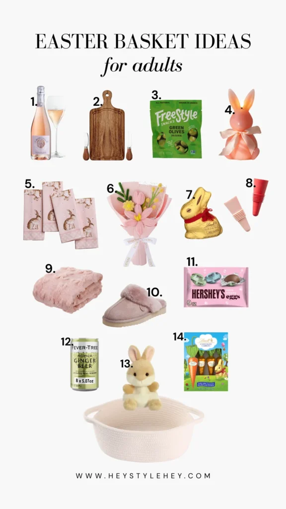 easter basket ideas for adults