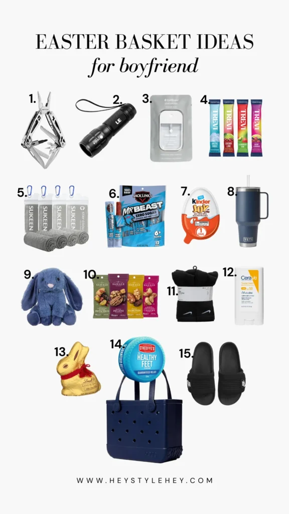 easter basket ideas for boyfriend