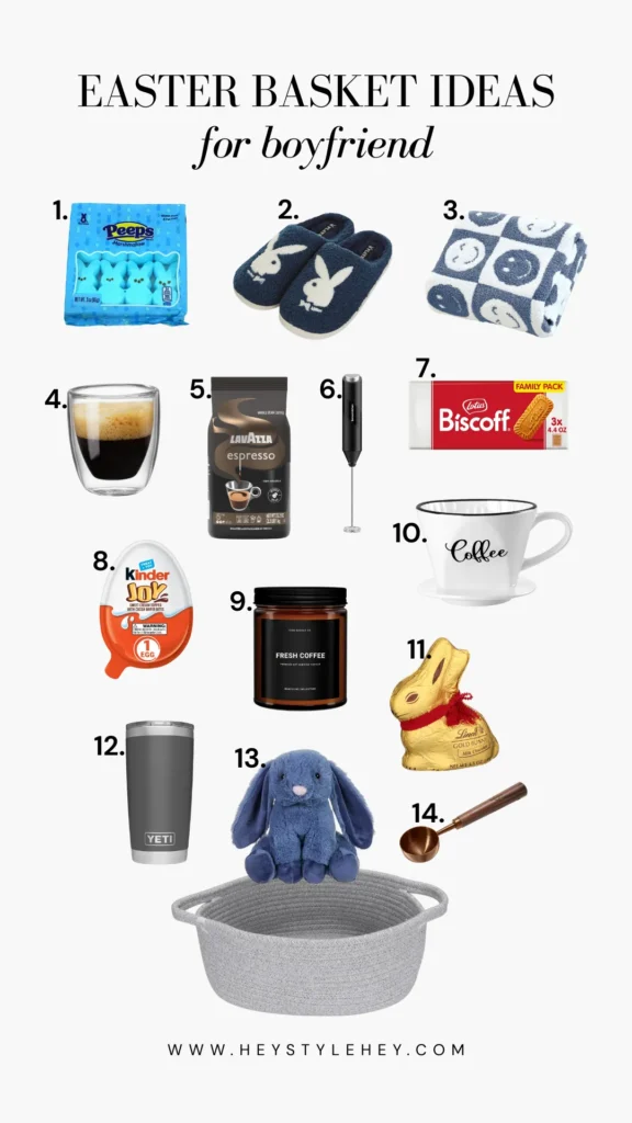 easter basket ideas for boyfriend