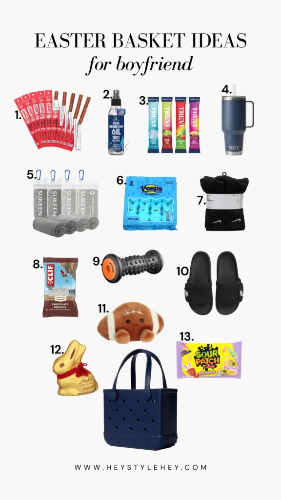 easter basket ideas for boyfriend