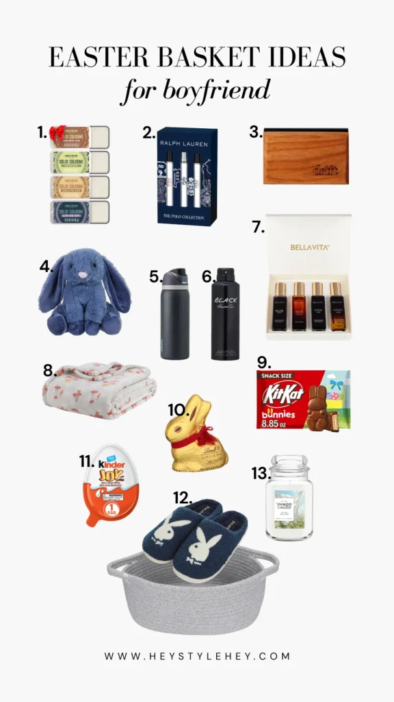 easter basket ideas for boyfriend