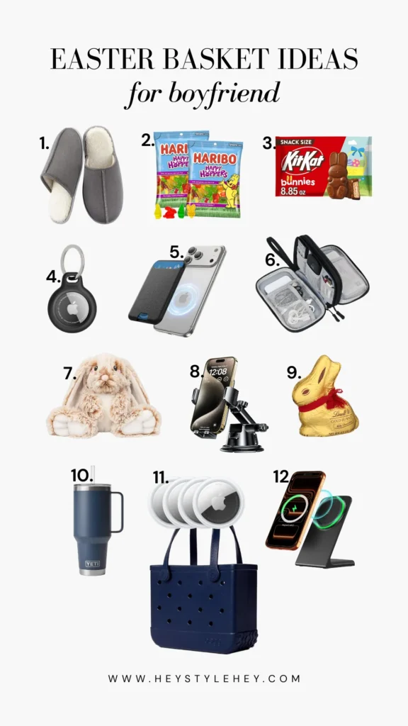 easter basket ideas for boyfriend