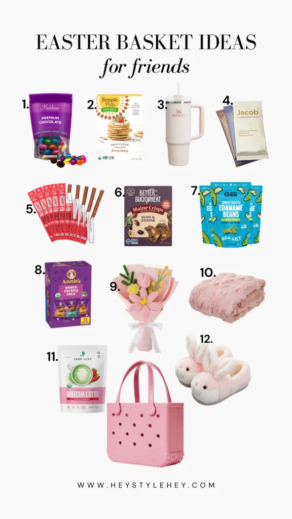 easter basket ideas for friends