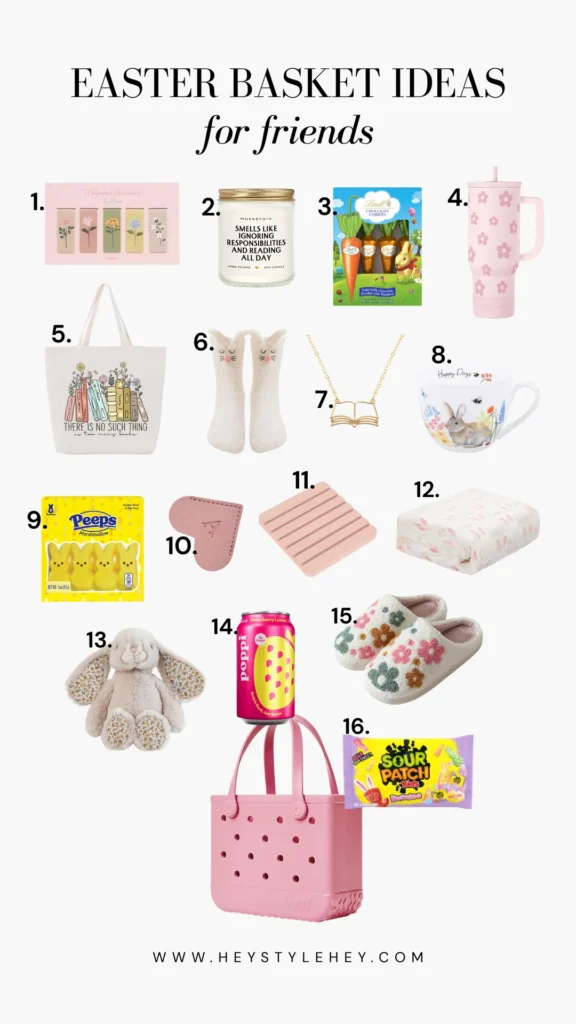 easter basket ideas for friends
