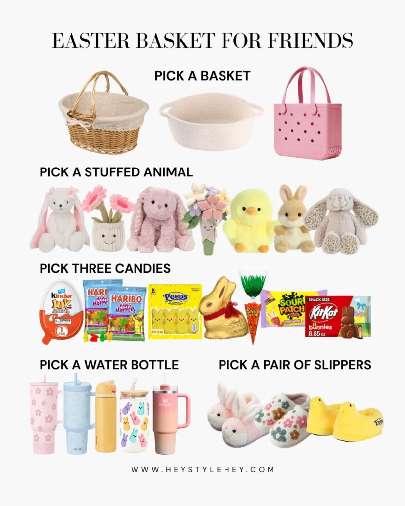 easter basket ideas for friends