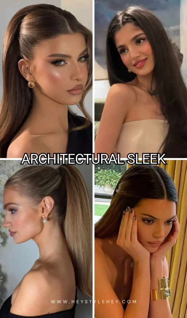 prom hairstyles - sleek