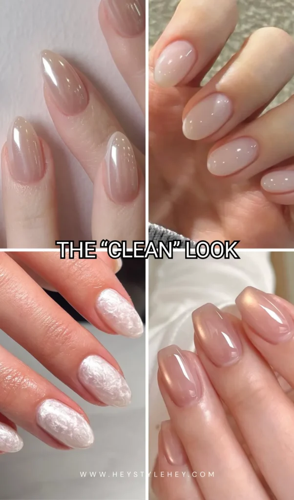 prom nail ideas - clean