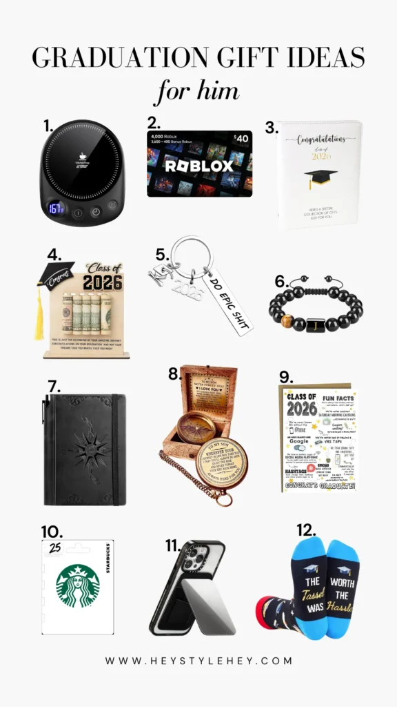 graduation gift ideas for him