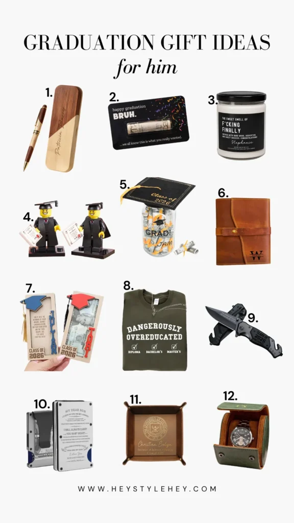 graduation gift ideas for him