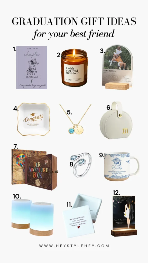 graduation gifts for best friend
