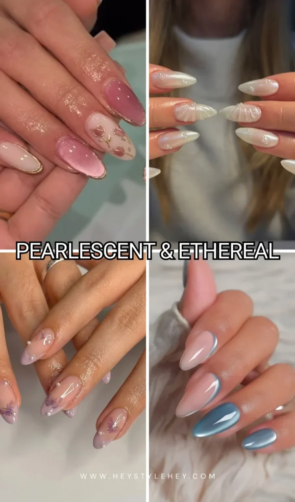 graduation nail ideas - ethereal