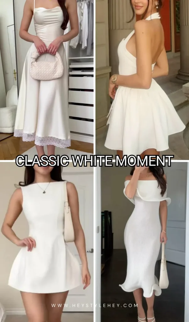 graduation outfit ideas - white