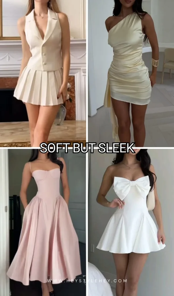 graduation outfit ideas - soft but sleek