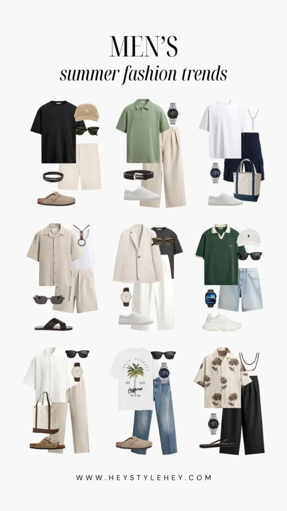 mens summer 2026 fashion trends