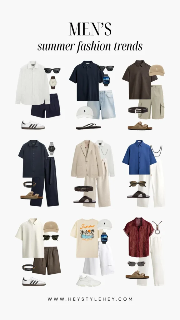 mens summer 2026 fashion trends