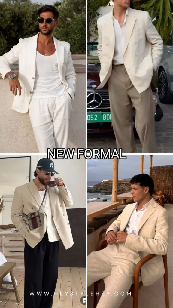 mens summer 2026 fashion trends - new formal