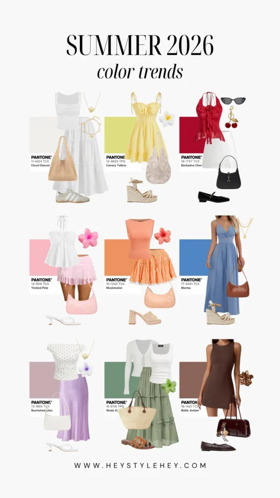 summer 2026 color trends